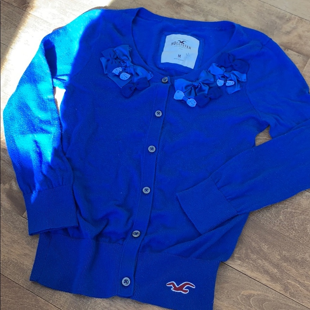 Blue Hollister Sweater